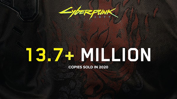 Cyberpunk 2077 sold
