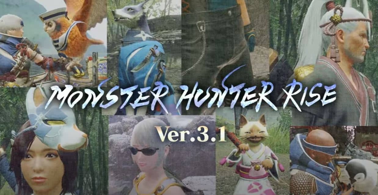 Monster Hunter Rise version 3.1 launches June 24