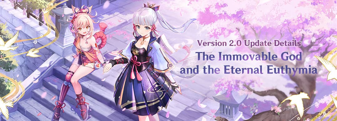 Genshin Impact version 2.0 is now available