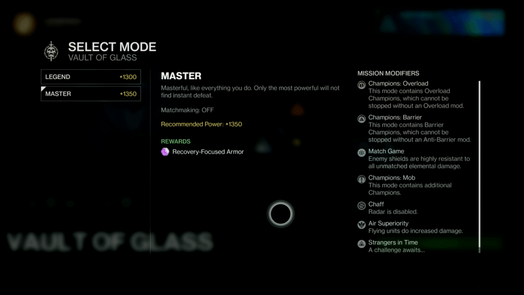 Destiny 2 Vault of Glass Master Difficulty is a Reminder of All the Current Problems - Screenshot 02