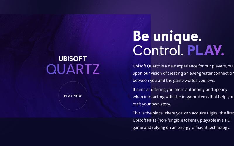 Ubisoft Responds to Criticism of their NFT Platform Quartz