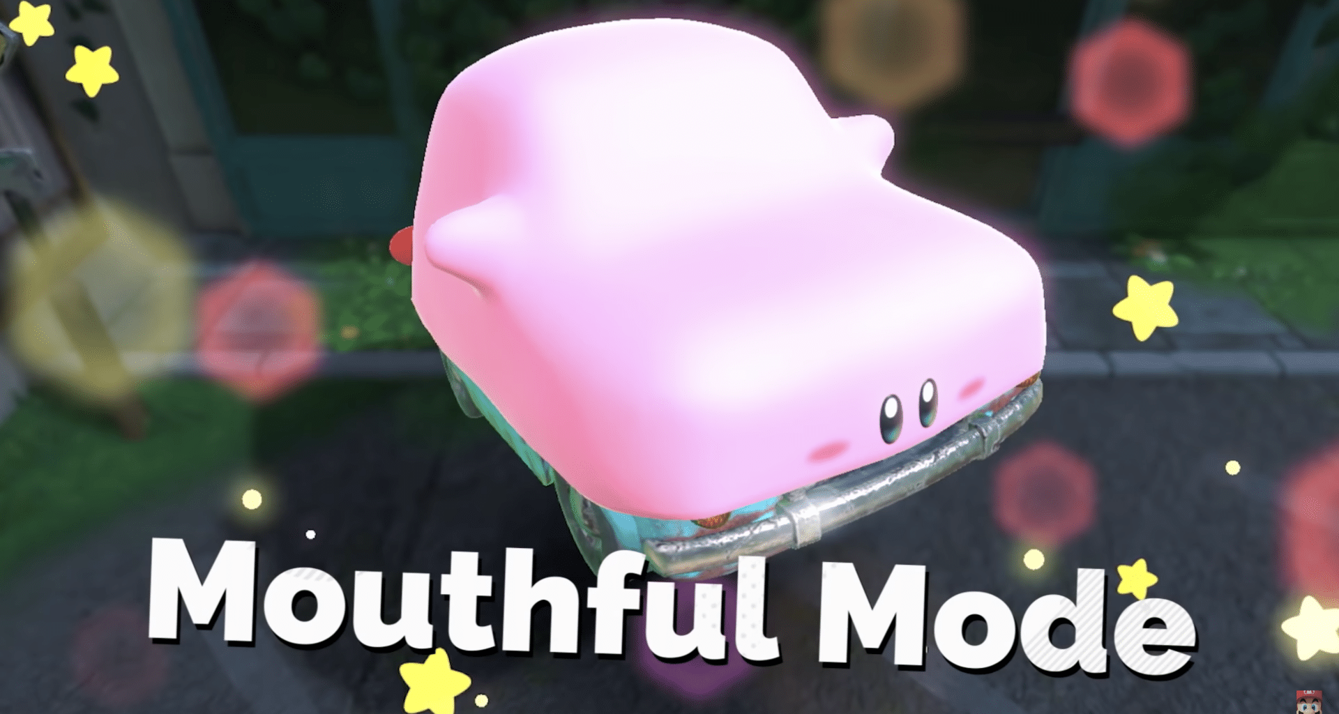 Mouthful Mode Revealed for Kirby and the Forgotten Land 1