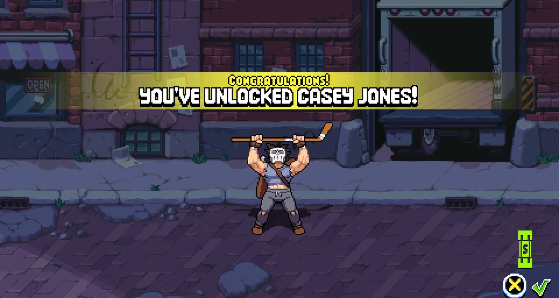 How to Unlock Casey Jones in Teenage Mutant Ninja Turtles: Shredder’s Revenge 1