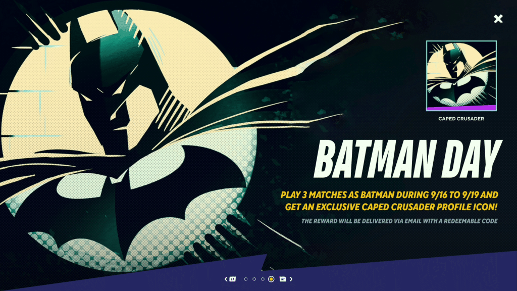Celebrate Batman Day by Earning a Special MultiVersus Avatar 1