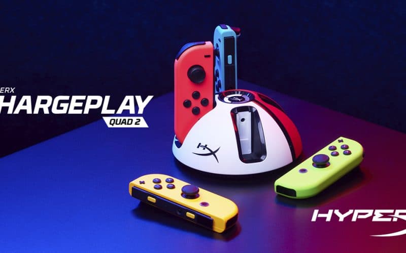 HyperX Announces ChargePlay Quad 2 for Nintendo Switch Owners 1