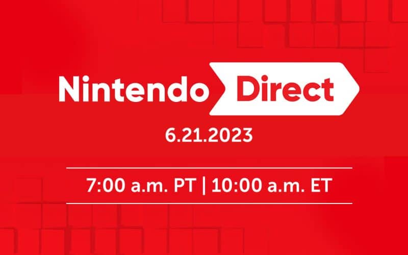 Nintendo Direct Confirmed for June 21 2342