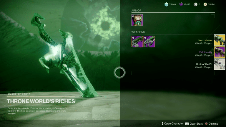 Destiny 2's New Crota's End Master Difficulty and Checkmate Control have been Delayed 23453