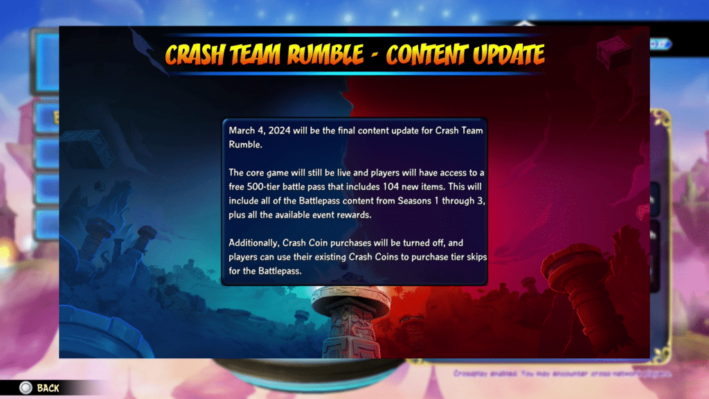 Final Crash Team Rumble Update Set for March 4 3453