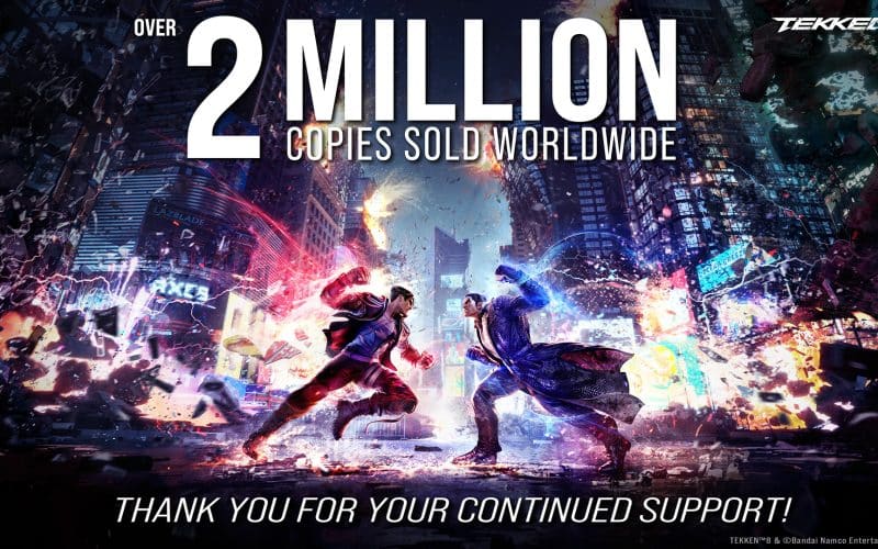 Tekken 8 Exceeds 2 Million Sales Worldwide in One Month