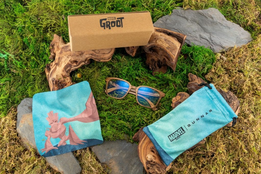 Gunnar Expands their Arbor Collection to Include Groot Glasses 3454
