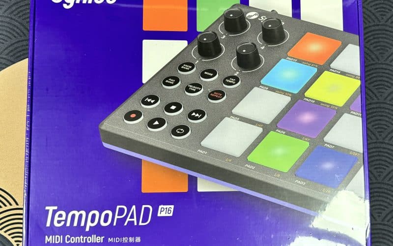 Synido TempoPad P16 Review - Colorful and Portable MIDI 3453
