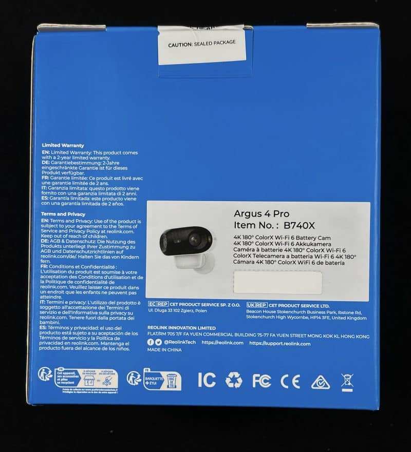 Reolink Argus 4 Pro Review - Sleek and Safe Living 34534