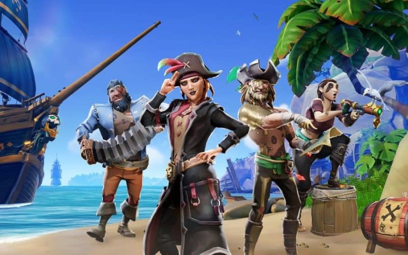 Sea of Thieves Faces Significant Drop in PS5 Players