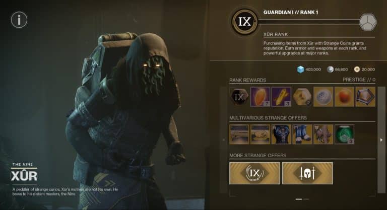 Destiny 2 Update 8.5.0.2 Makes Grinding Exotic Ciphers and Class Items a Little Easier 34534