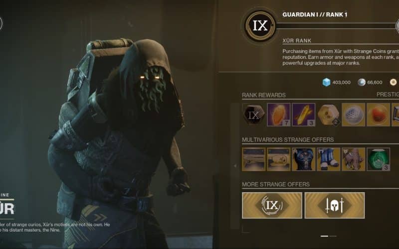 Destiny 2 Update 8.5.0.2 Makes Grinding Exotic Ciphers and Class Items a Little Easier 34534