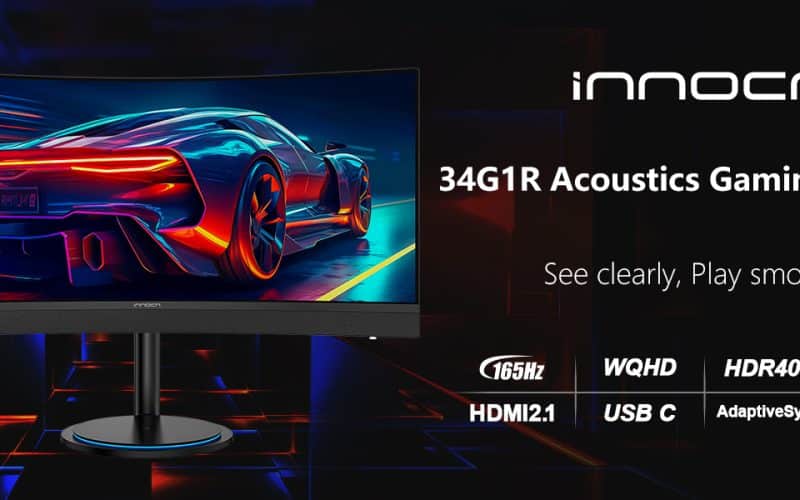 Save $150 on INNOCN 34G1R Monitor 34534