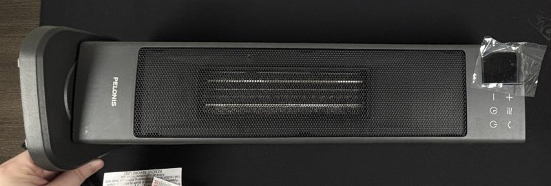 Pelonis 23" PTC Fan Heater (2024) Review - Keeping Warm on a Budget 34534