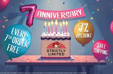 Strictly Limited Games Celebrates 7th Anniversary with Various Deals, and Making Every 7th Order Free 435