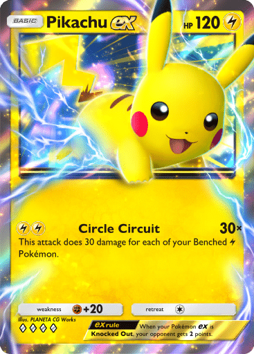 Pikachu EX deck