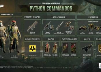 Helldivers 2 Introduces New Warbond, Python Commandos